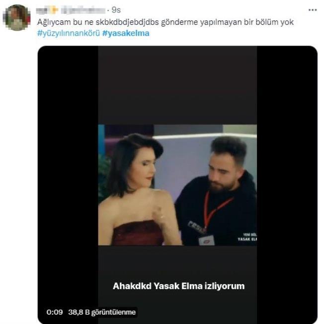 Yasak Elma dizisinde, kameramana tokat atan Muharrem Sarıkaya'ya gönderme yapıldı Yasak Elma dizisinde, kameramana tokat atan Muharrem Sarıkaya'ya gönderme yapıldı