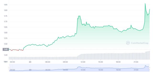 Conflux (CFX) coin nedir? CFX coin yorum ve grafiği!