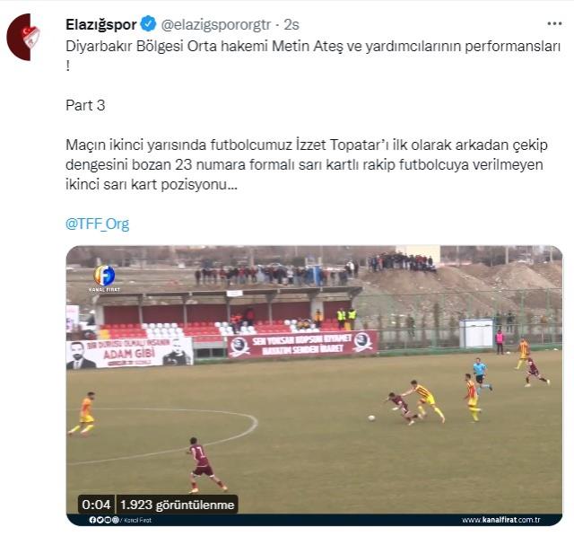 Dünya, Elazığspor maçındaki hakemi konuşuyor! Verdiği kararlar herkesi hayrete düşürdü