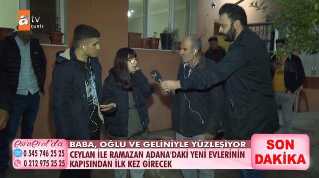 Esra Erol'un canlı yayınında ortalık karıştı! Ceylan, 'Bu kaçıncı eşin?' diyen kayınpederine saldırdı