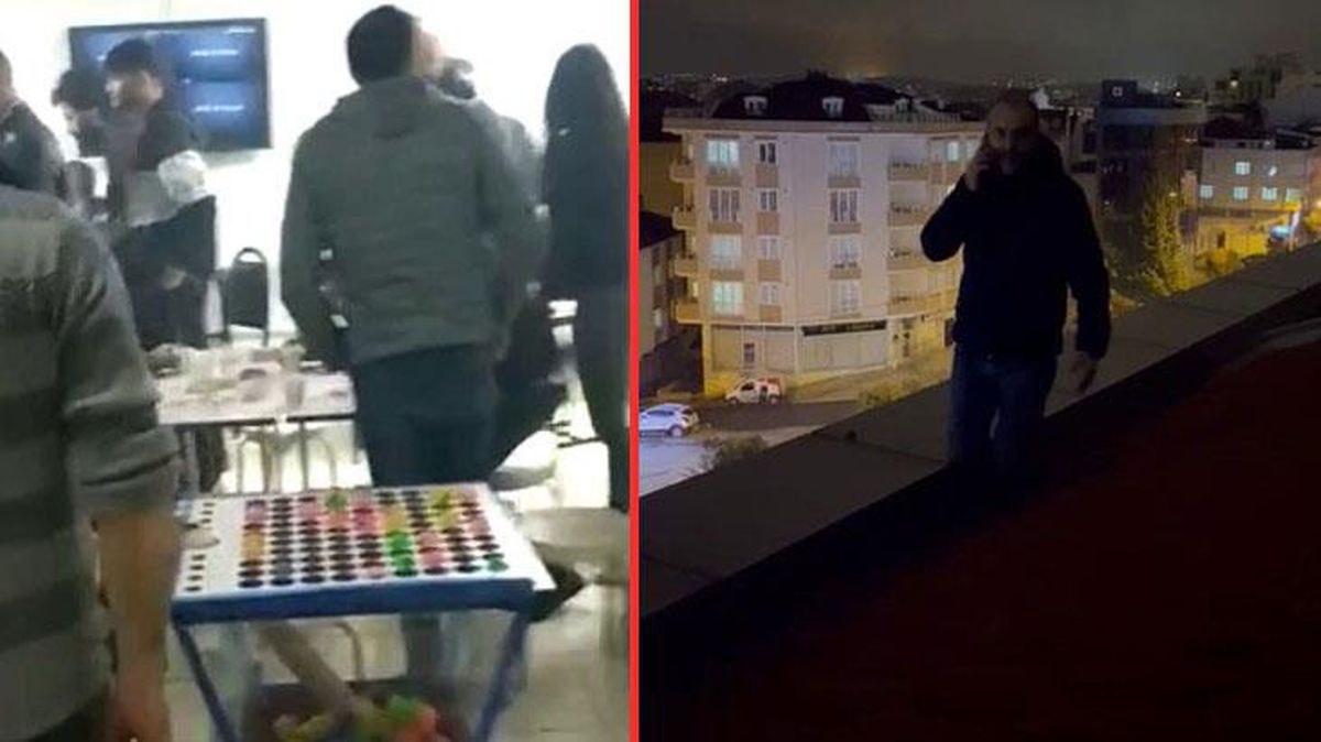 Kumar baskınında çatıya kaçtı, 'Telefonum çekmiyor' diyerek polisi kandırmaya çalıştı