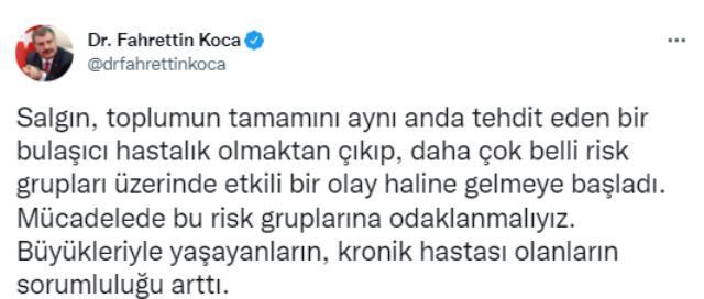 Son Dakika: Türkiye'de 23 Şubat günü koronavirüs nedeniyle 268 kişi vefat etti, 86 bin 600 yeni vaka tespit edildi