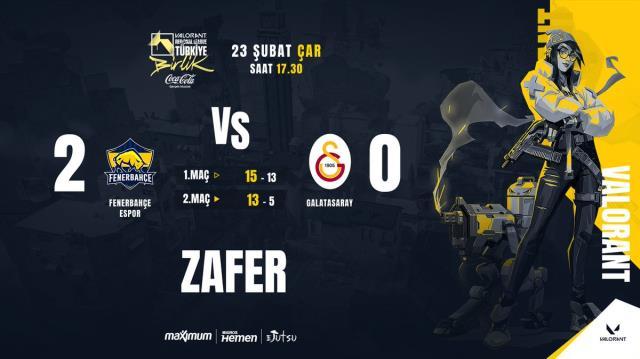 Fenerbahçe Espor, derbiyi kazanarak tarih yazmayı başardı! Fenerbahçe Espor, derbiyi kazanarak tarih yazmayı başardı!