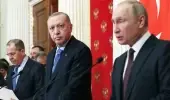 Rusya'nın Ukrayna topraklarına girmesinin ardından Cumhurbaşkanı Erdoğan'la Putin arasında kritik zirve