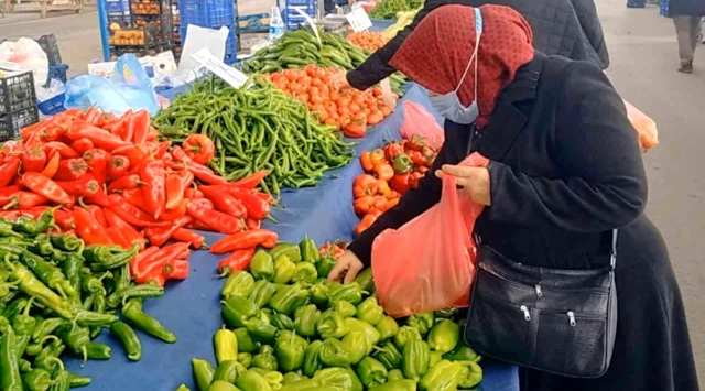 Semt pazarlarında bazı sebze fiyatlarında düşüş yaşanıyor... Pazarda 15 TL, markette 25 TL