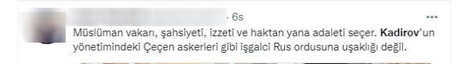 Ukrayna'nın işgalinde Rusya'nın yanında yer alan Kadirov'a tepkiler çığ gibi Ukrayna'nın işgalinde Rusya'nın yanında yer alan Kadirov'a tepkiler çığ gibi