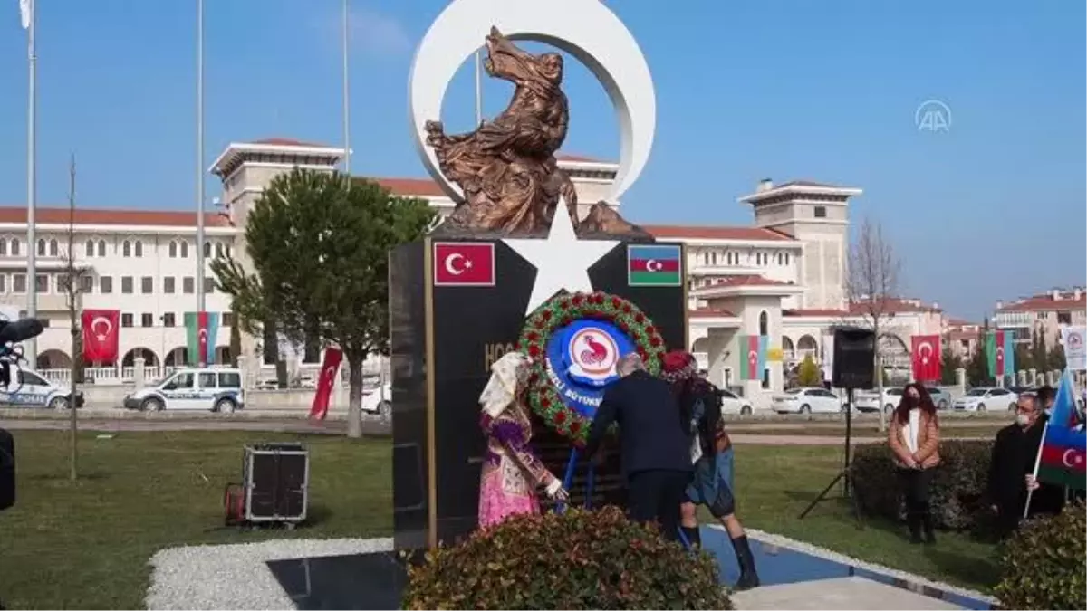 Hocalı Katliamı anısına 'soykırım anıtı' açıldı