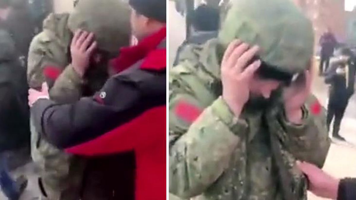 Putin'in ordusu zorda! Ukraynalı siviller, çatıştıkları Rus askerleri rehin aldı