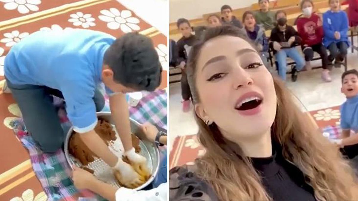 Çok yaşa Betül öğretmen! Soğuk savaş gündeminde çekip paylaştığı video içimizi ısıttı