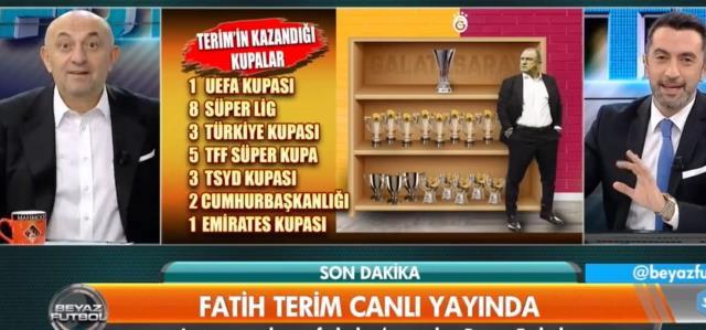 Fatih Terim yayına bağlandı, yorumcu dostu bombayı patlattı: Hocama baba bir teklif var