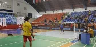 İşitme Engelliler Türkiye Badminton Şampiyonası yapıldı
