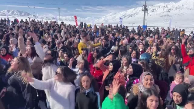 "Ovacık Kar Festivali" düzenlendi