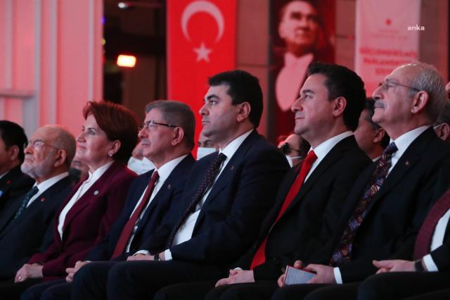 6 muhalefet partisi liderinden tarihi imza! İşte Güçlendirilmiş Parlamenter Sistem'in detayları