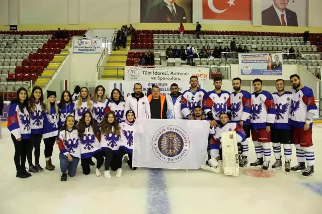 Buzda Atatürk Üniversitesi Rüzgârı