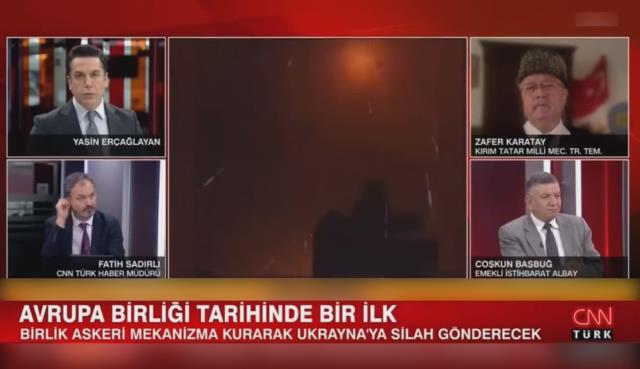 CNN Türk'ün "Kiev'den geceye dair sıcak görüntü" diye paylaştığı bombardıman, oyun görüntüsü çıktı