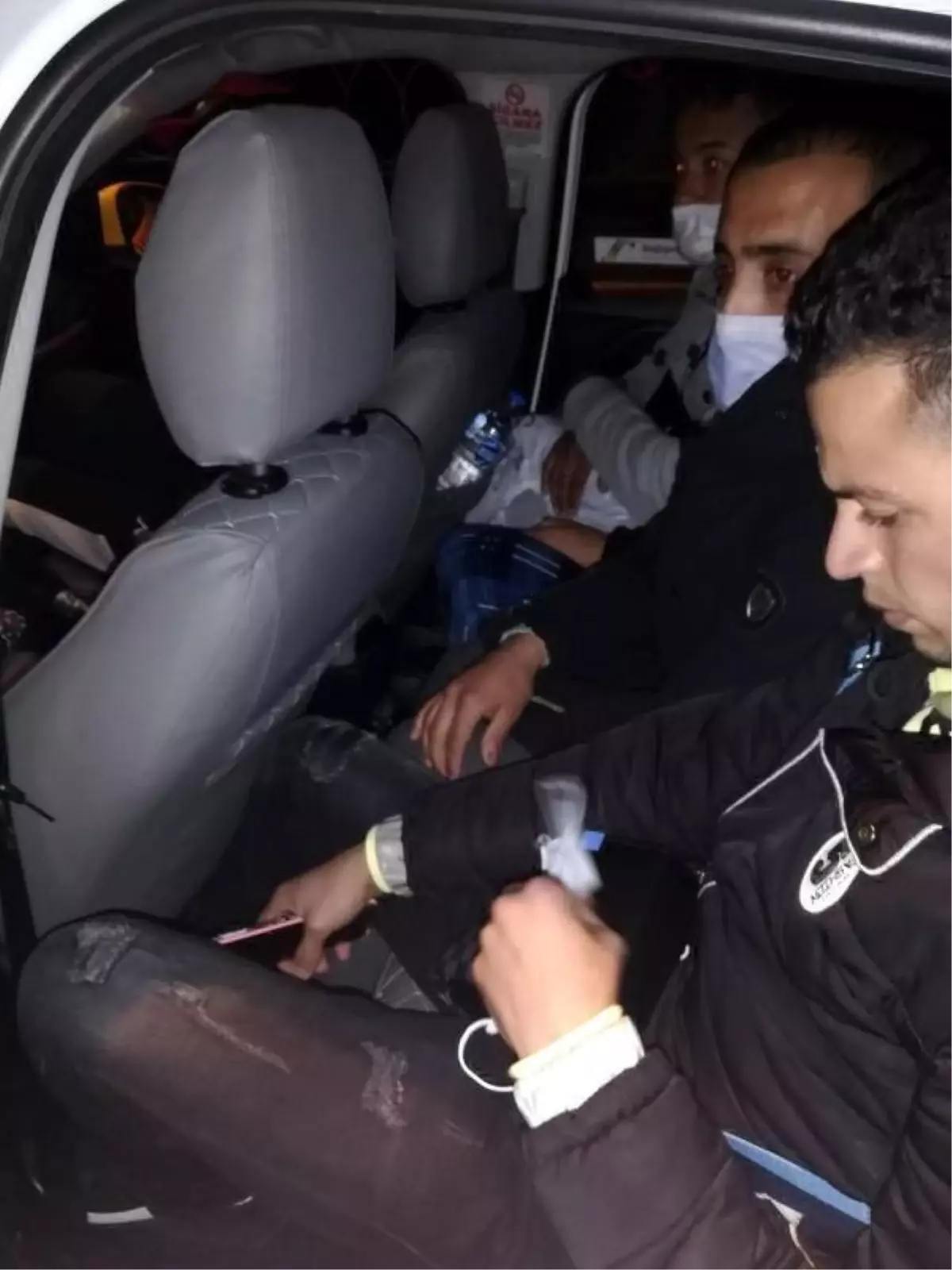Kırklareli'de Fas uyruklu 10 kaçak göçmen yakalandı