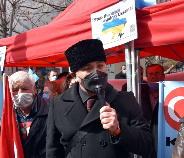 KIRIKKALE - Rusya'nın Ukrayna'ya saldırısı protesto edildi