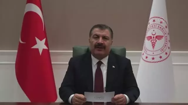 Sıhhat Bakanı Koca, Az Hastalıklar Farkındalık Günü sempozyumunun açılışında konuştu