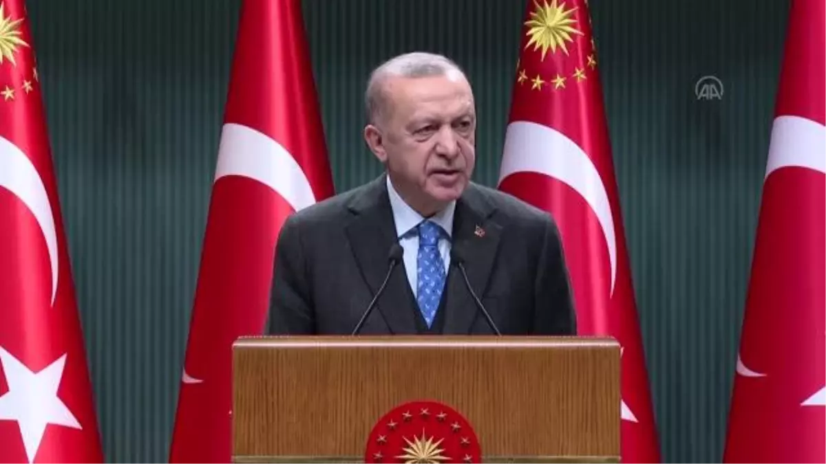 Cumhurbaşkanı Erdoğan, Kabine Toplantısı'nın ardından millete seslendi: (3)