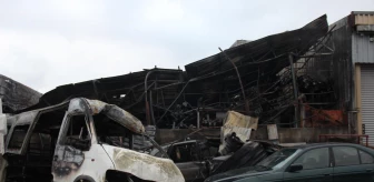 Son dakika haberi! Kocaeli'de 7 iş yerinin etkilendiği yangında hasar gün ağarınca ortaya çıktı