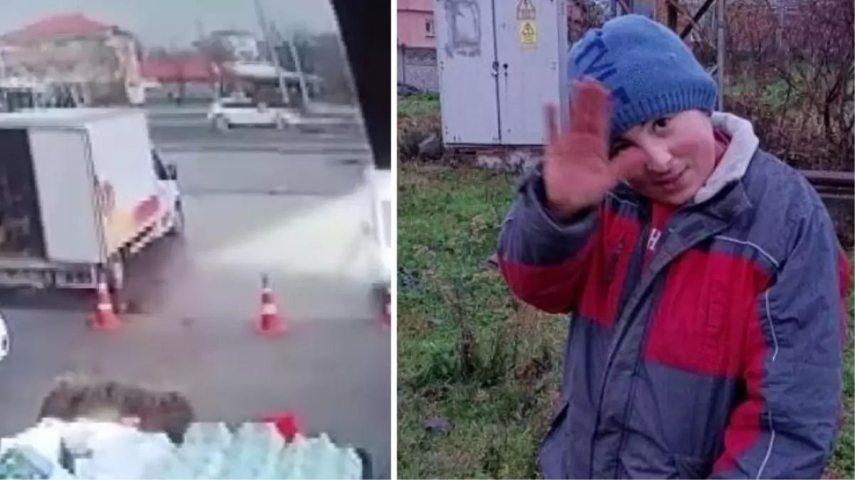 10 yaşındaki çocuk feci şekilde can verdi! O anlar saniye saniye kamerada