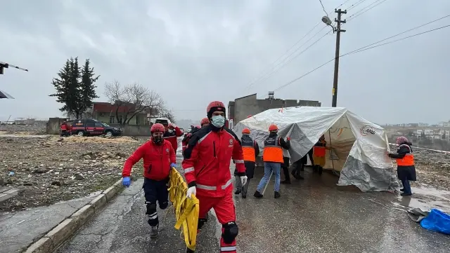 Adıyaman'da AFAD zelzele tatbikatı yaptı