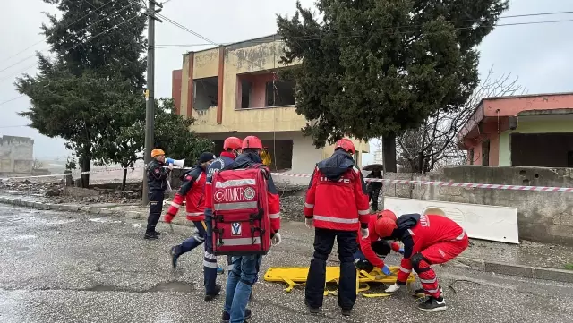 Adıyaman'da AFAD zelzele tatbikatı yaptı