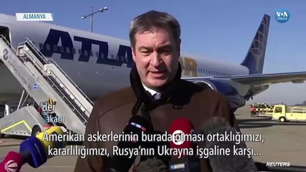 Amerikalı Askerler Ukrayna'ya Destek İçin Almanya'da