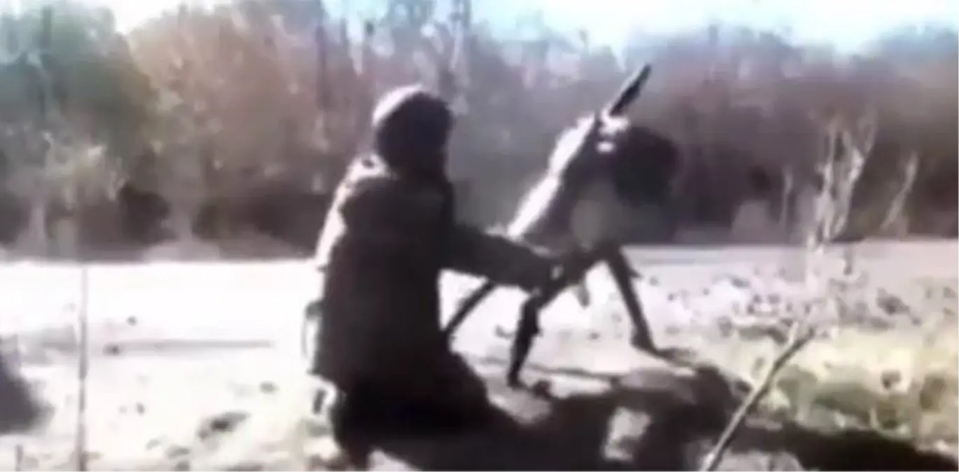 Uçaksavarla ateş ederken 'Allahu Ekber' diye bağıran Ukraynalı: Böyle daha iyi vuruyor