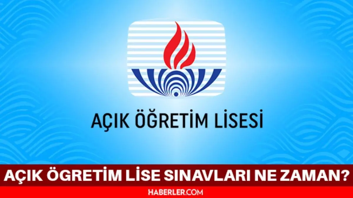 2022 Açık Öğretim Lisesi 3. dönem sınavları ne zaman? Milli Eğitim Bakanlığı'ndan açıklama geldi! AÖL sınav takvimi!