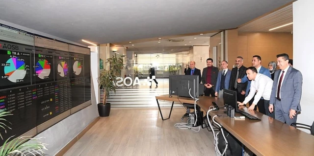 AOSB'de, OKÜ'nün proje ve uyum ofisi açıldı
