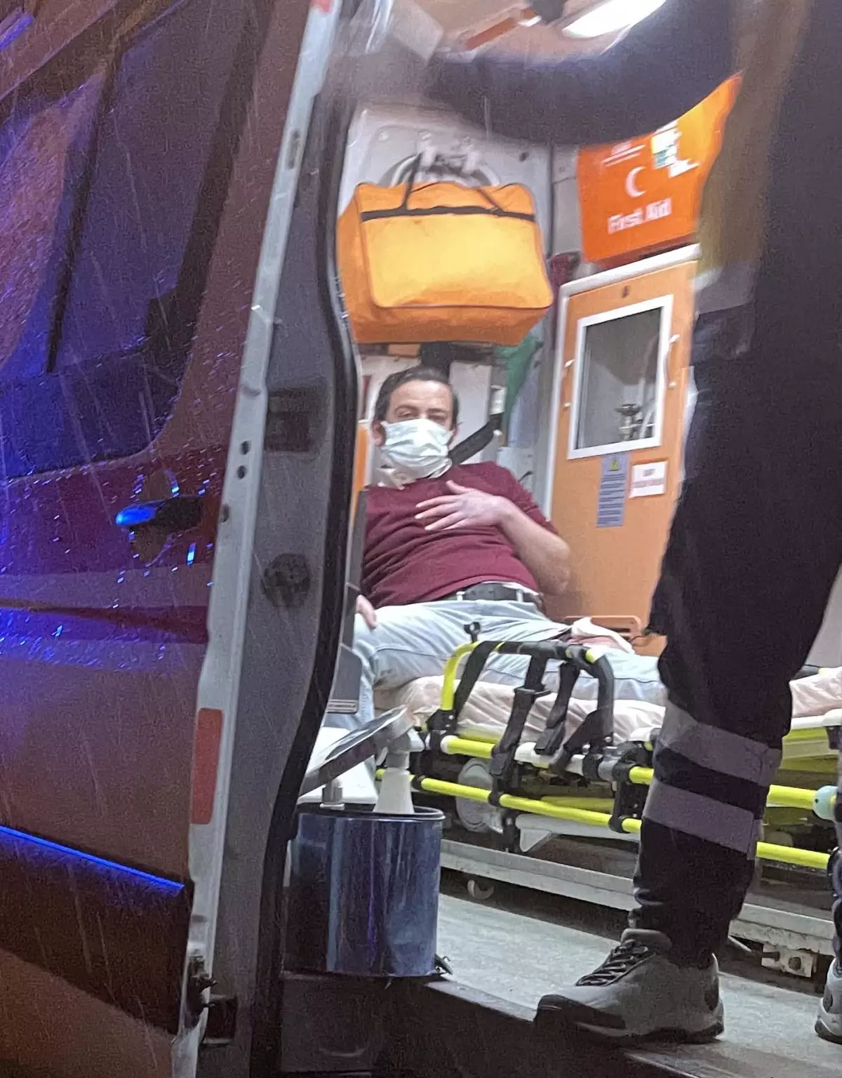 Olay yerinden kaçan şüphelinin yakalanması için çalışma başlatıldı
