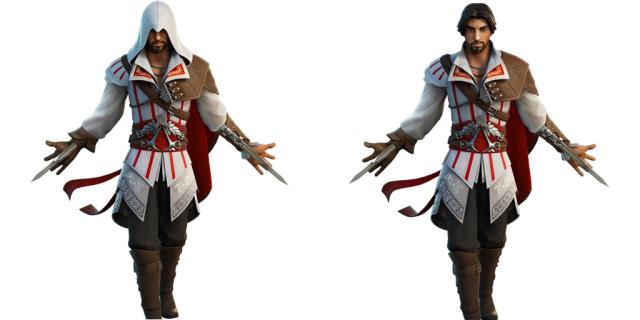 Fortnite'a eklenecek bir sonraki karakter Assassin's Creed'in Ezio karakteri olacak