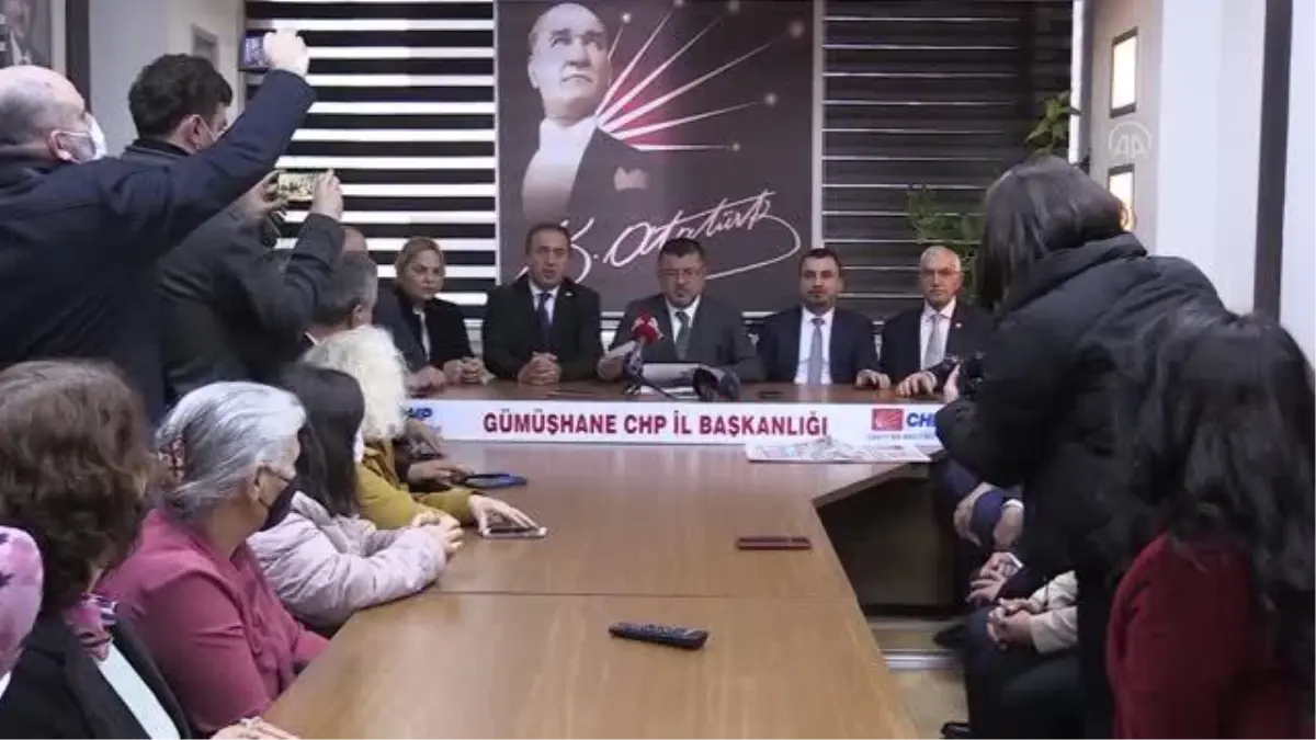 GÜMÜŞHANE - CHP'li Ağbaba: 'Türkiye'de bir seçim kaçınılmazdır, sandığın gelmesi lazım'