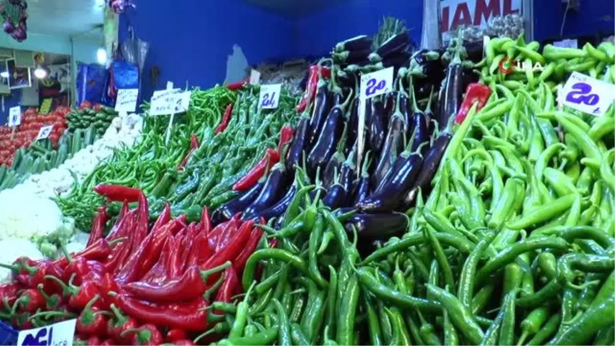Eskişehir pazarında domates 6 lira