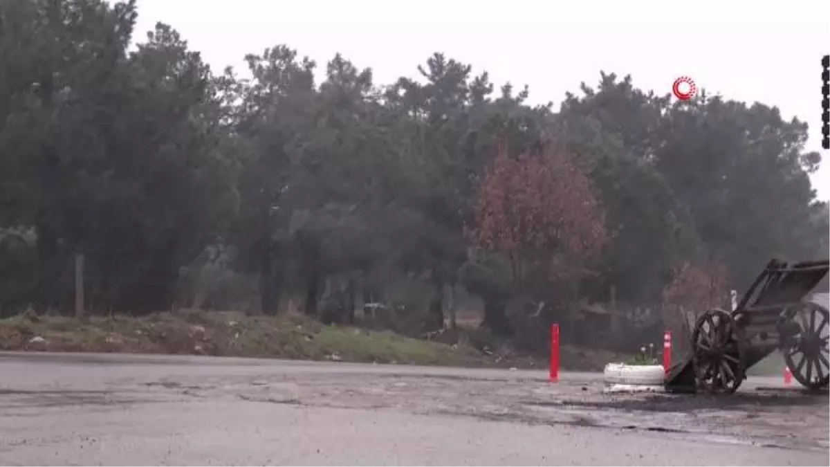 Kentin yüksek kesimlerinde kar yağışı başladı