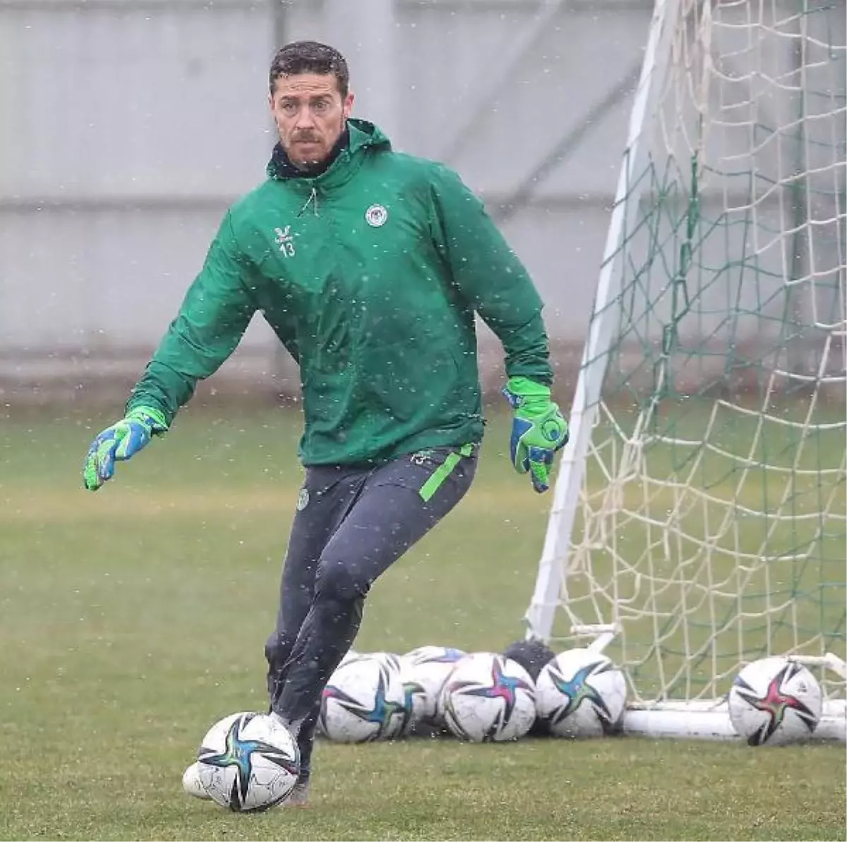 Konyaspor, Galatasaray maçı hazırlıklarını sürdürüyor