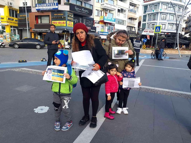 Marmaris'te yaşayan Ukraynalılar barış çağrısı yaptı