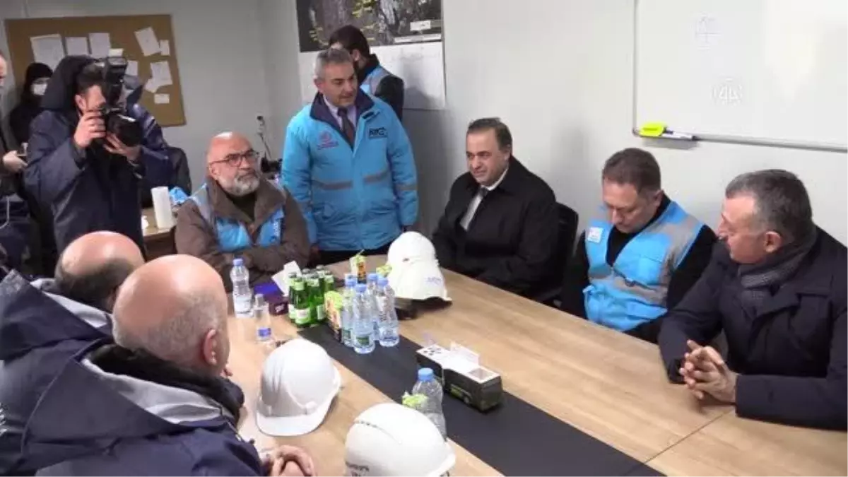 Metro projesinde tünel açma çalışmaları sürüyor