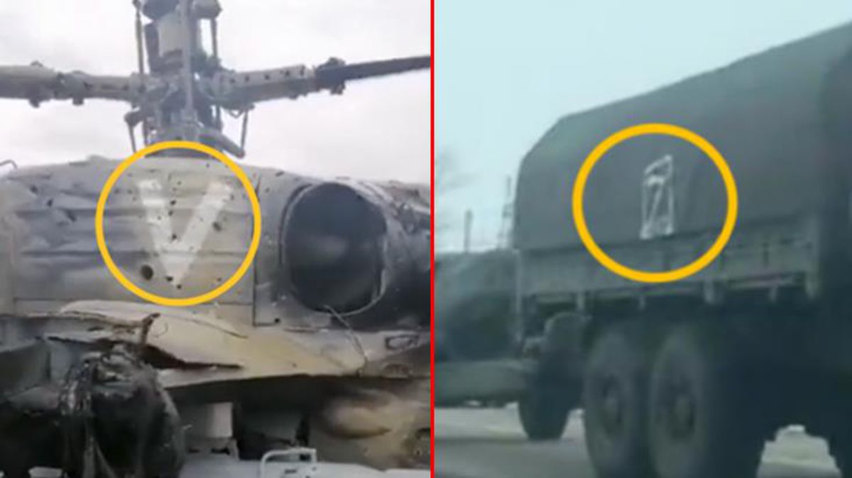 Rus tanklarında yazan 'Z' ve 'V' harfleri dikkat çekmişti! Bakanlık işaretlerin anlamını açıkladı