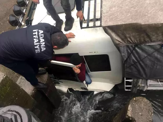 Tırda kurtarılmayı keyifle bekledi Tırda kurtarılmayı keyifle bekledi