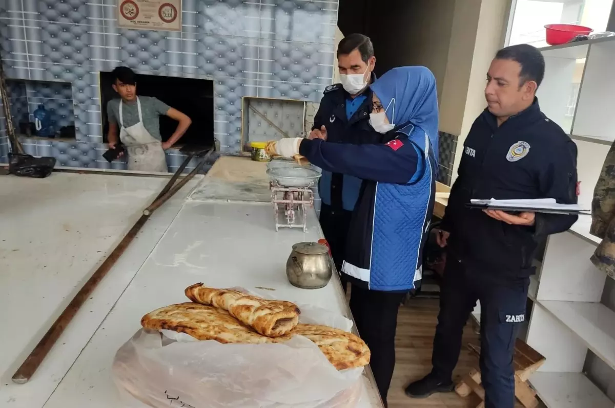 Viranşehir'de fırınlara hijyen ve gramaj denetimi