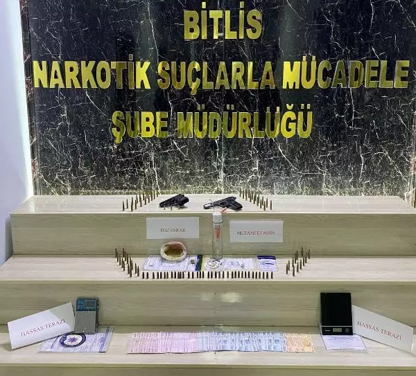 BİTLİS'TE UYUŞTURUCU OPERASYONUNDA 10 TUTUKLAMA