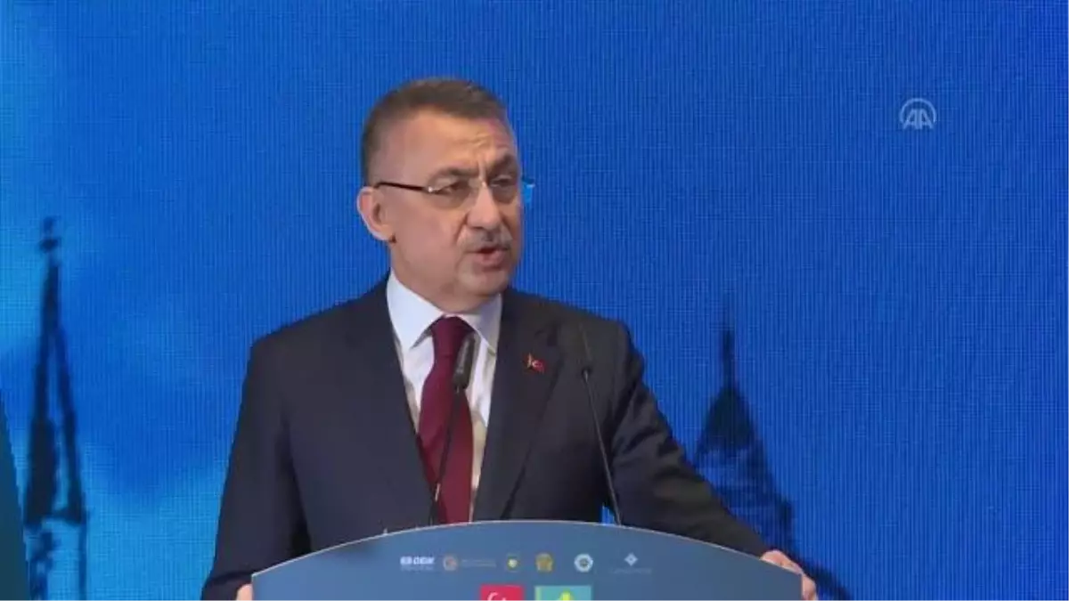 NUR SULTAN - Cumhurbaşkanı Yardımcısı Oktay: 'Öncelikli olarak hedefimiz, iş insanlarının esnekliğini ve rekabetçiliğini artırmaktır'