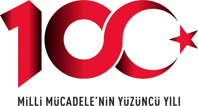 Gediz'in 100. yılına özel logo