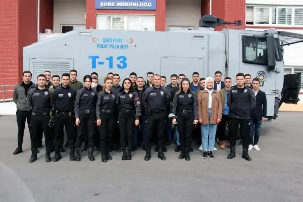 Şehit eşi üzere polis olmak için gün sayıyor