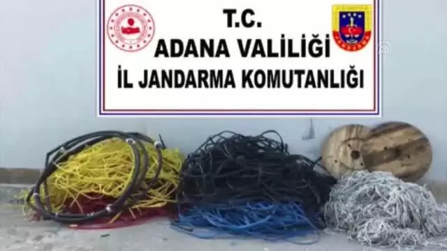 Termik santralden kablo hırsızlığına 8 tutuklama