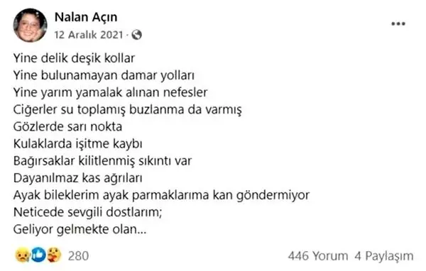 Akrep Nalan'ın Vefatı Sonrası Ortaya Çıkan Gerçek