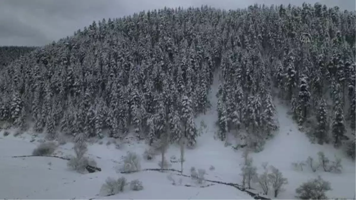 Drone - Kar yağışı yerini soğuk havaya bıraktı
