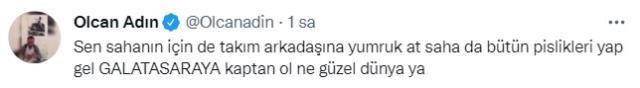 Eski Galatasaraylı futbolcu Olcan Adın'dan taraftarı çıldırtan Marcao paylaşımı: Ne hoş dünya ya